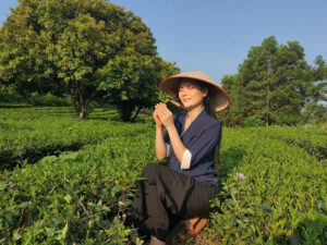 thu hương và chè thái nguyen