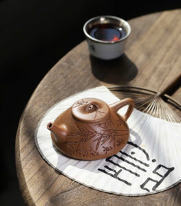 ấm tử sa pha chè thái nguyên