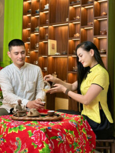 ảnh chè Thái Nguyên Thu Hương