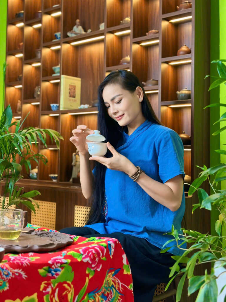 ảnh chè Thái Nguyên Thu Hương